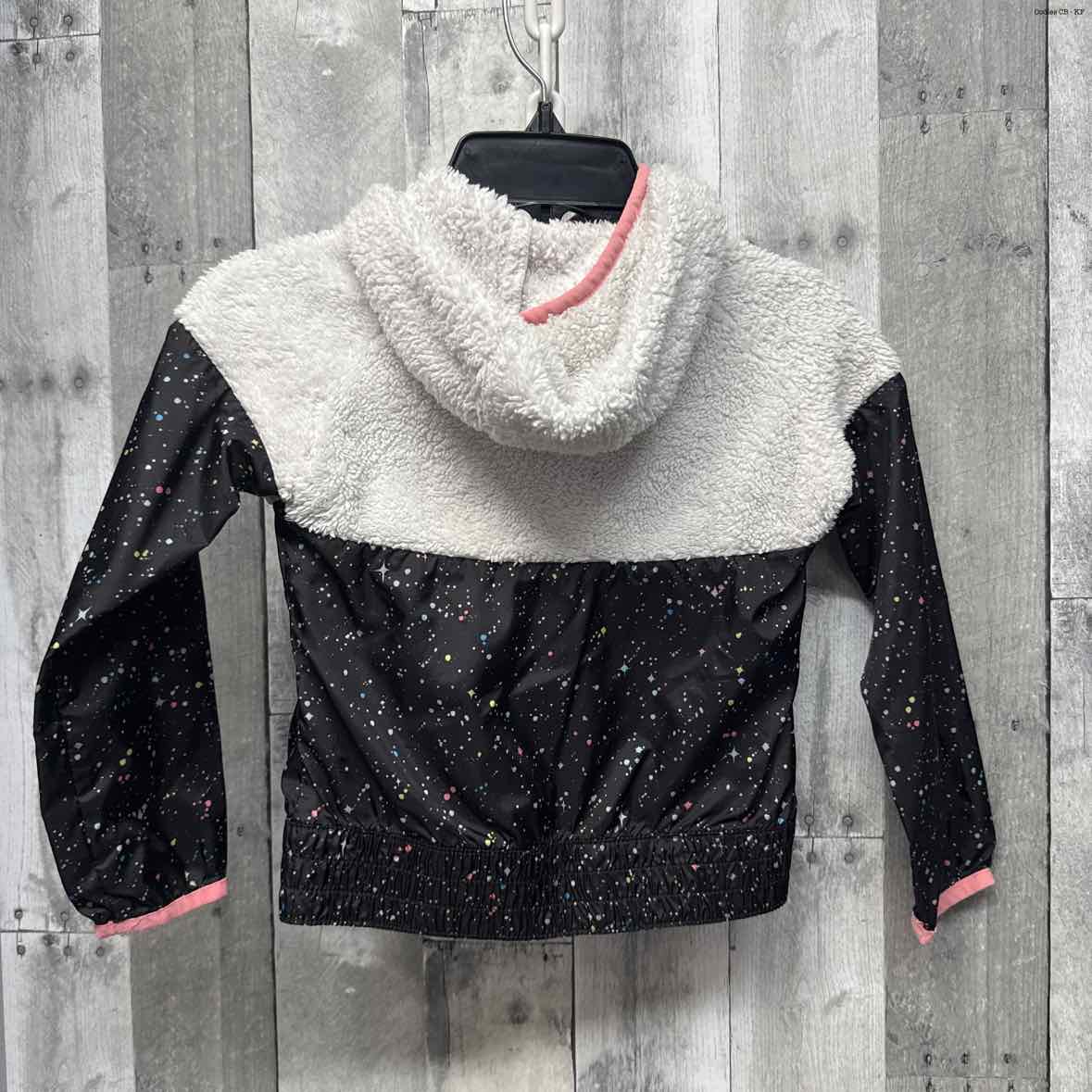 Size 4 White/Black Sport Brand Light Jacket