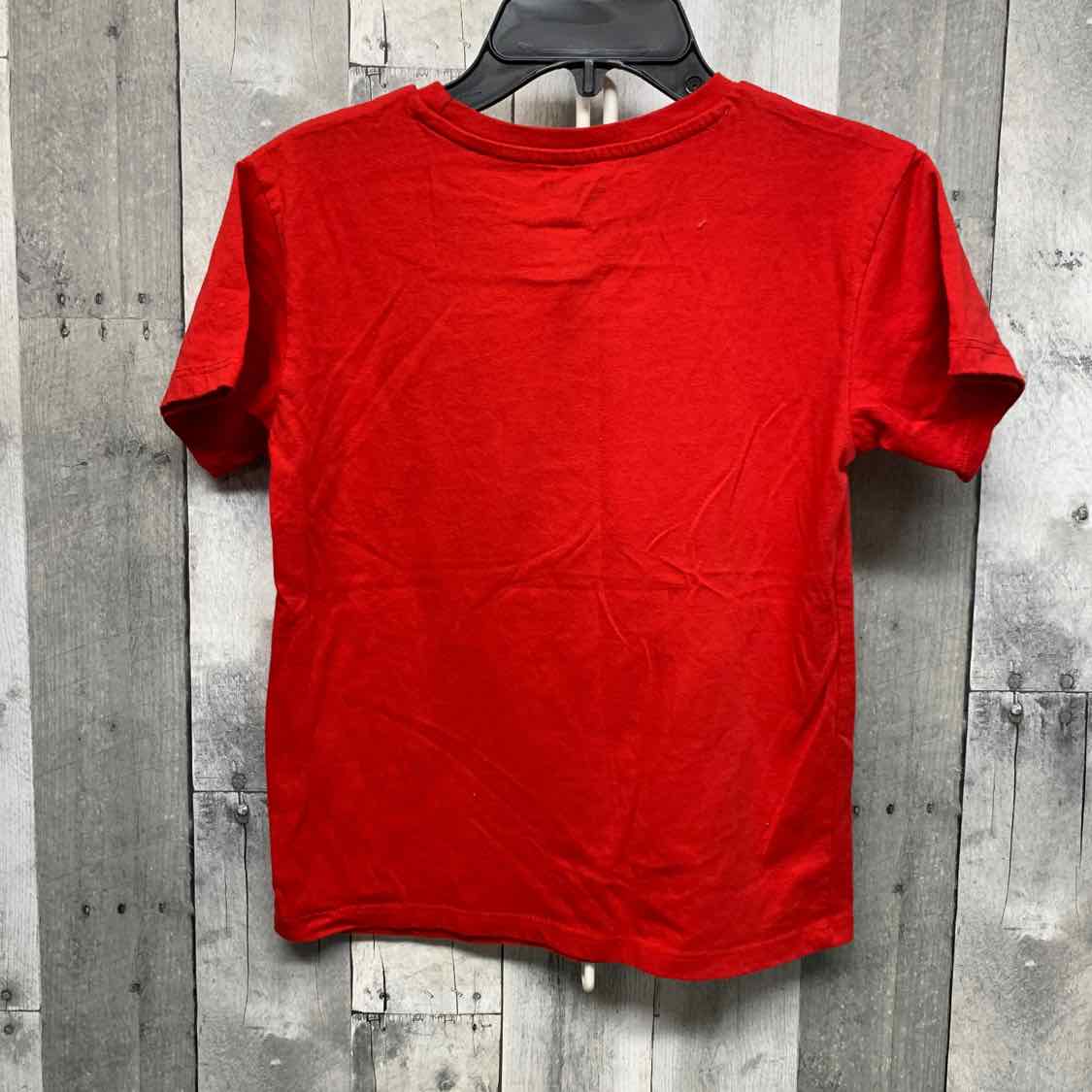 Size 7/8 Red Graphic Disney T Shirt