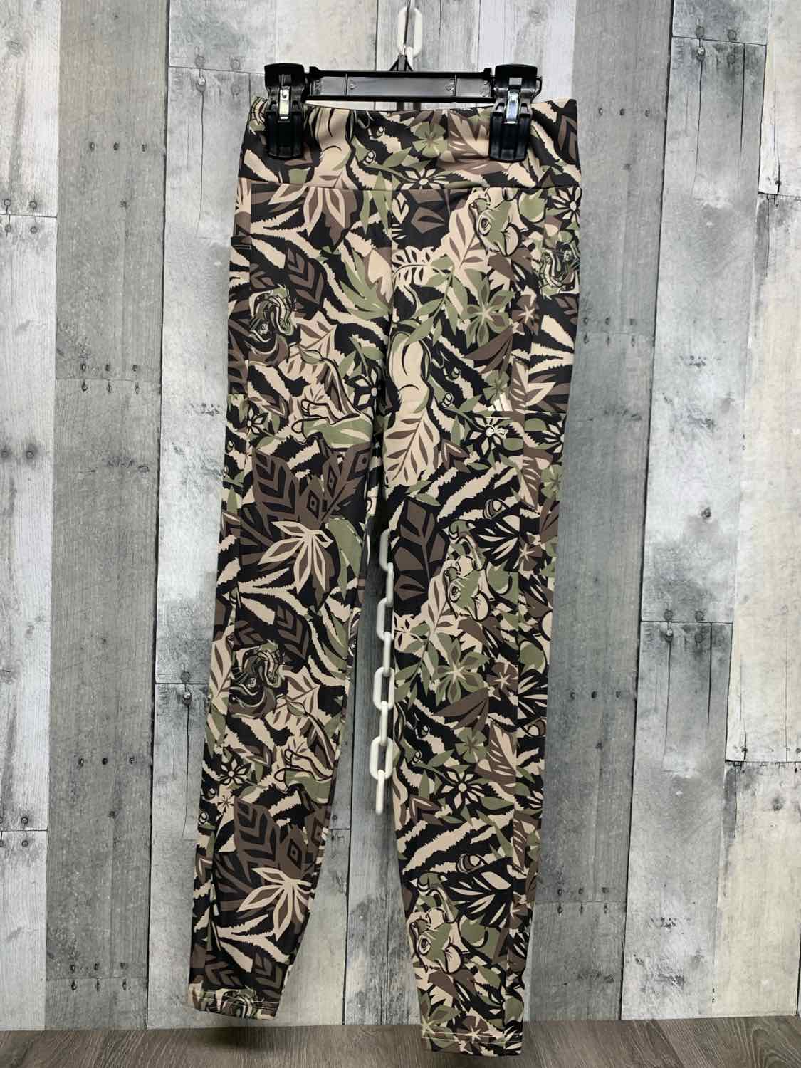 Size Medium Green/Brown Sport Brand Athletic Pants