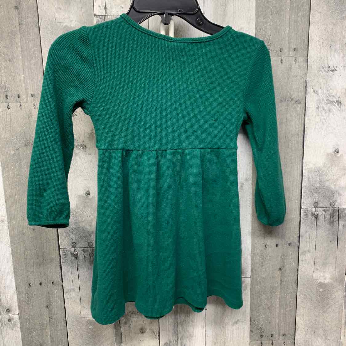 Size 4T Green Old Navy LS Dress