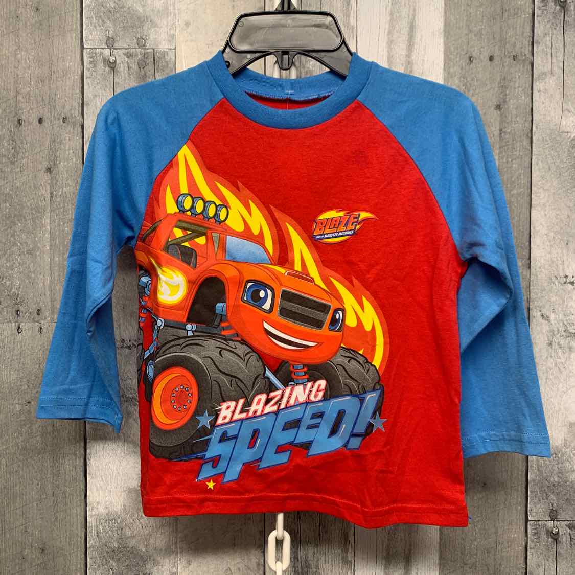 Size 4T Red/Blue Nickelodeon Long Sleeve Shirt