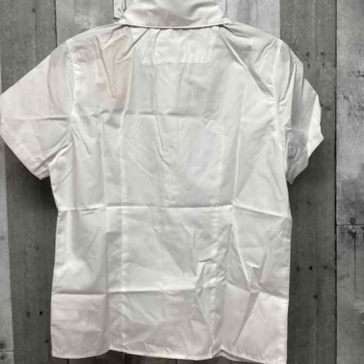 Size 14 White French Toast Button Up