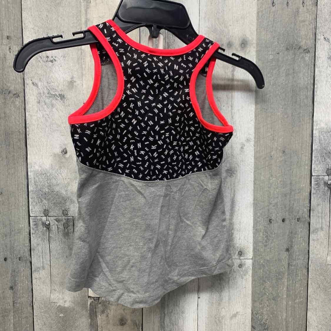 Size 4T Gray Graphic Sport Brand Tank Top