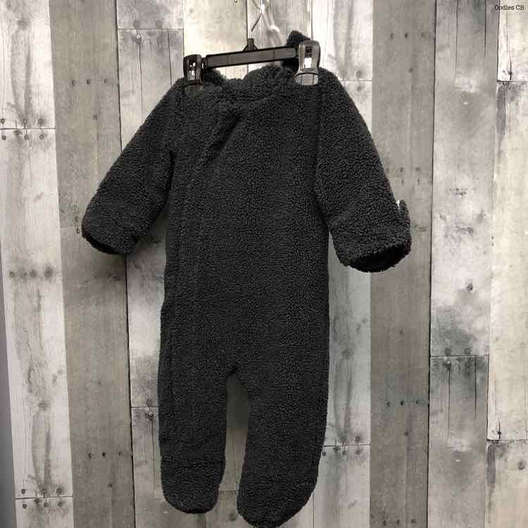 Size 3-6 Months Gray/Ivory B Brand Snow Suit