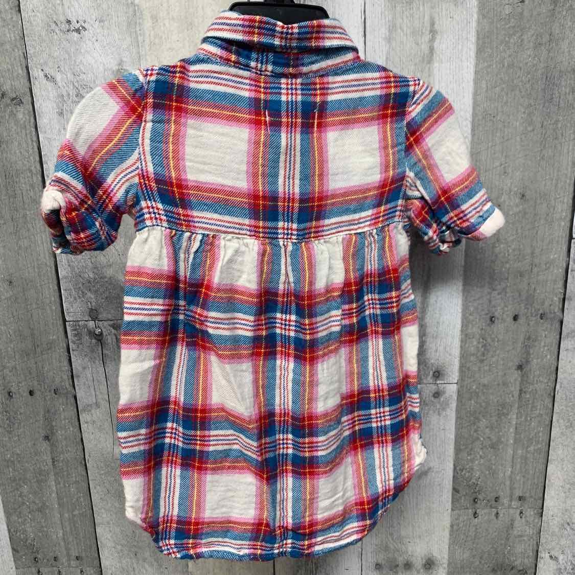 Size 12-18 Months Pink Plaid Old Navy Dress