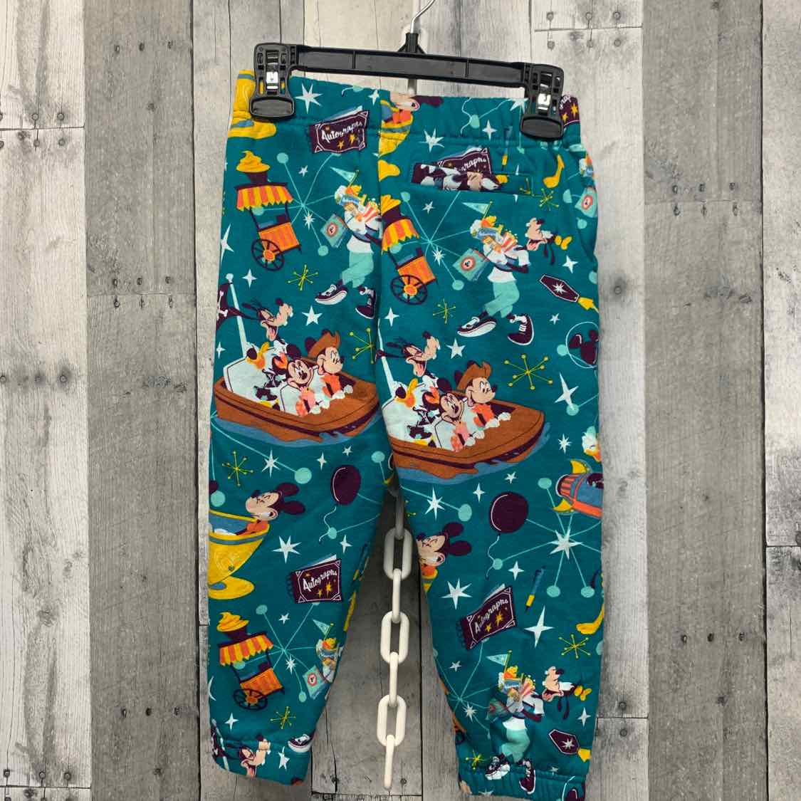Size 4T Blue Graphic Disney Store Athletic Pants