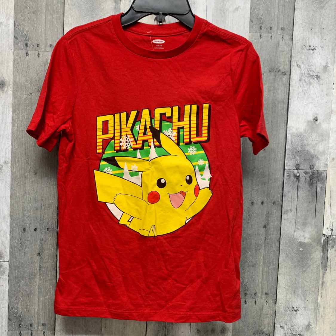 Size 10/12 Red Graphic Old Navy T Shirt