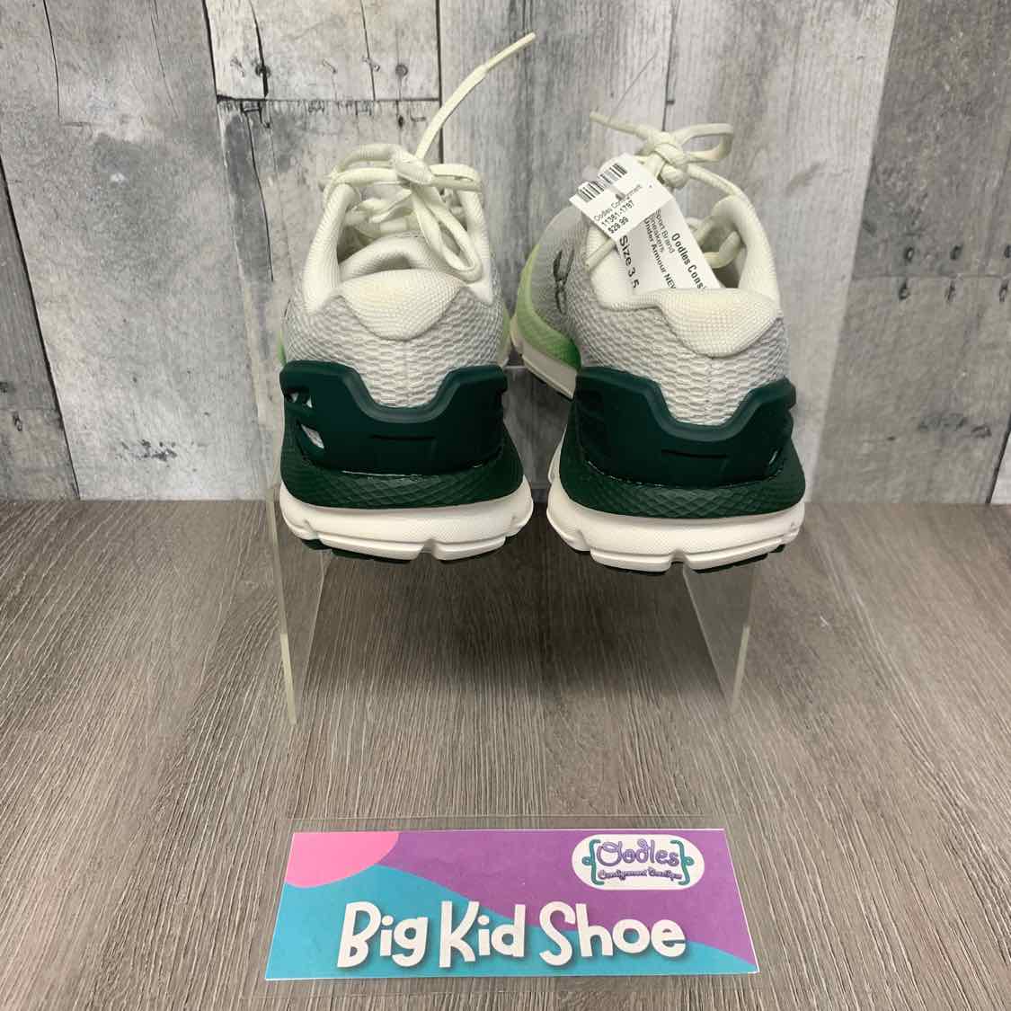 Size 3.5 Green Sport Brand Sneakers