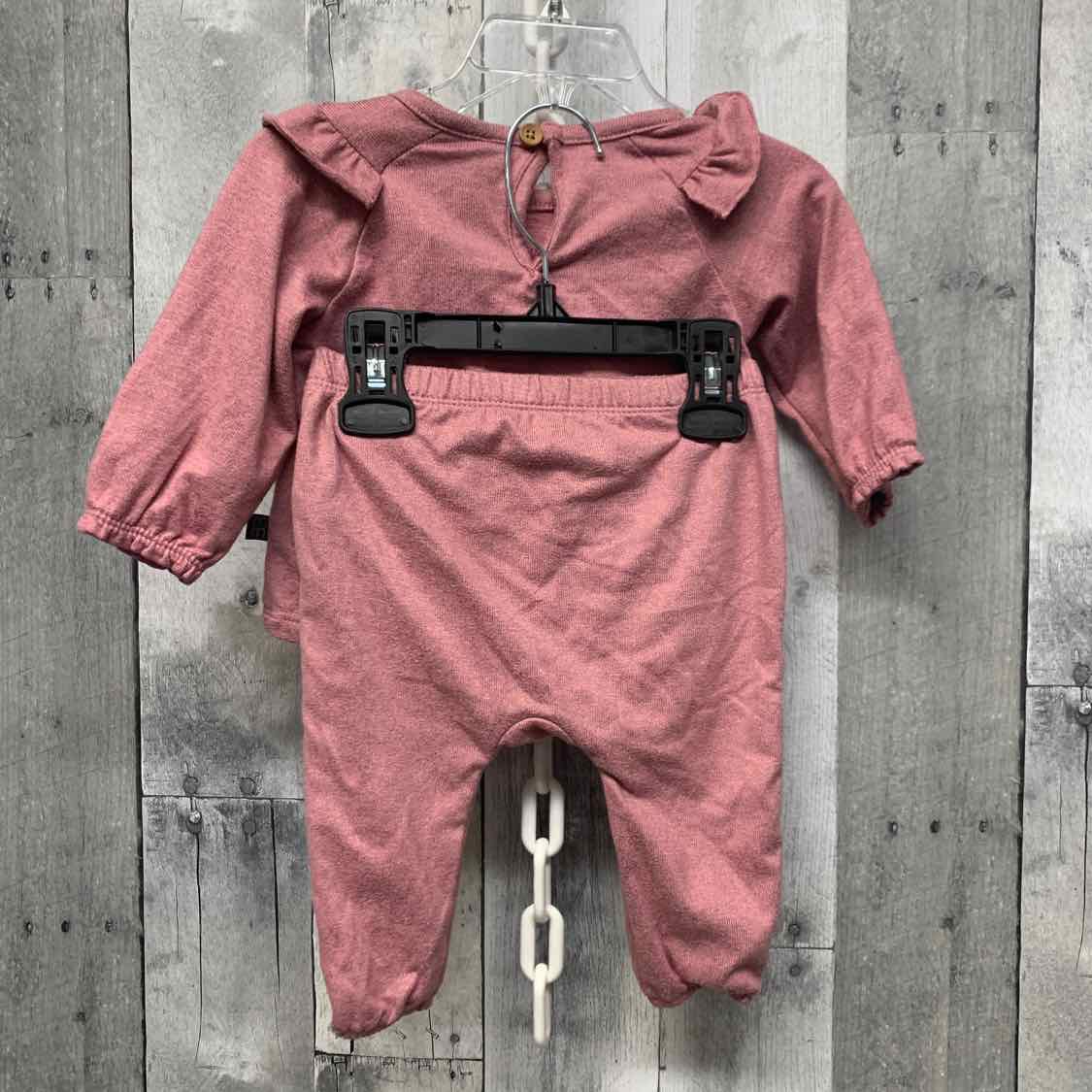 Size 3-6 Months Pink Modern Moments by Gerber Shirt/Pants