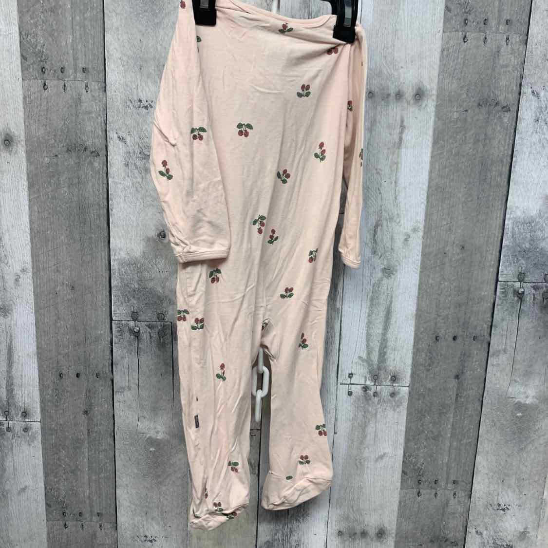 Size 6-9 Months Pink Print Modern Moments by Gerber Footy PJs