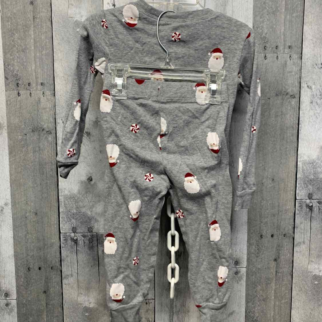 Size 2T Gray Holiday Brands 2pc PJs