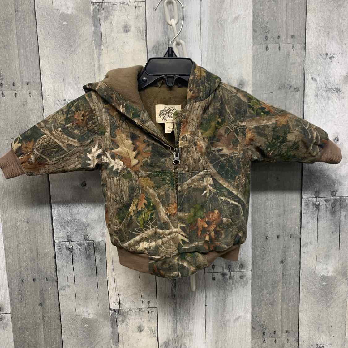 Size 3 Months Brown Print Bass Pro Shop Heavy Jacket