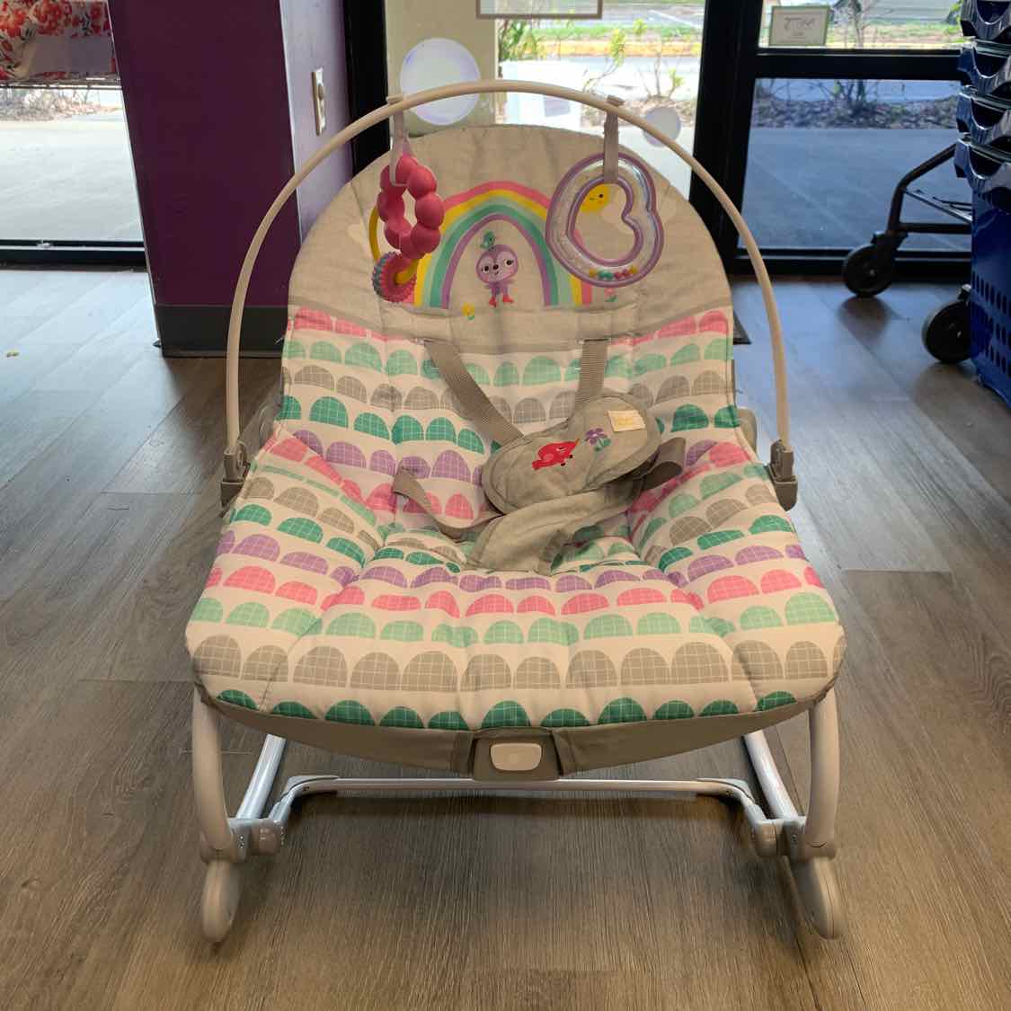 Ingenuity Teal/Gray Jumperoo