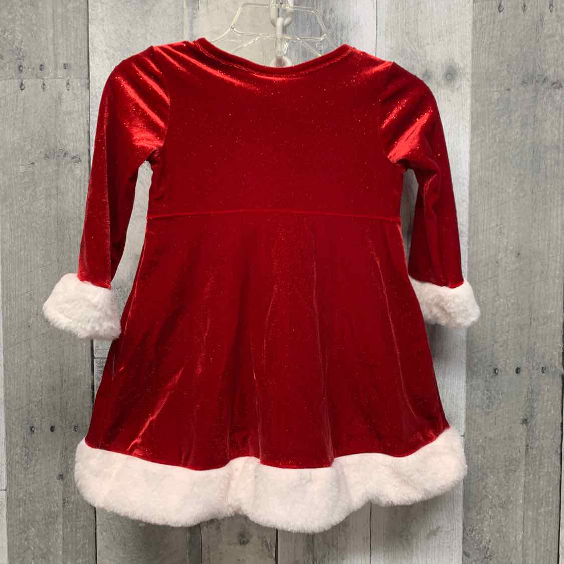 Size 12 Months Red/White Bonnie Jean/Baby Dress - Party