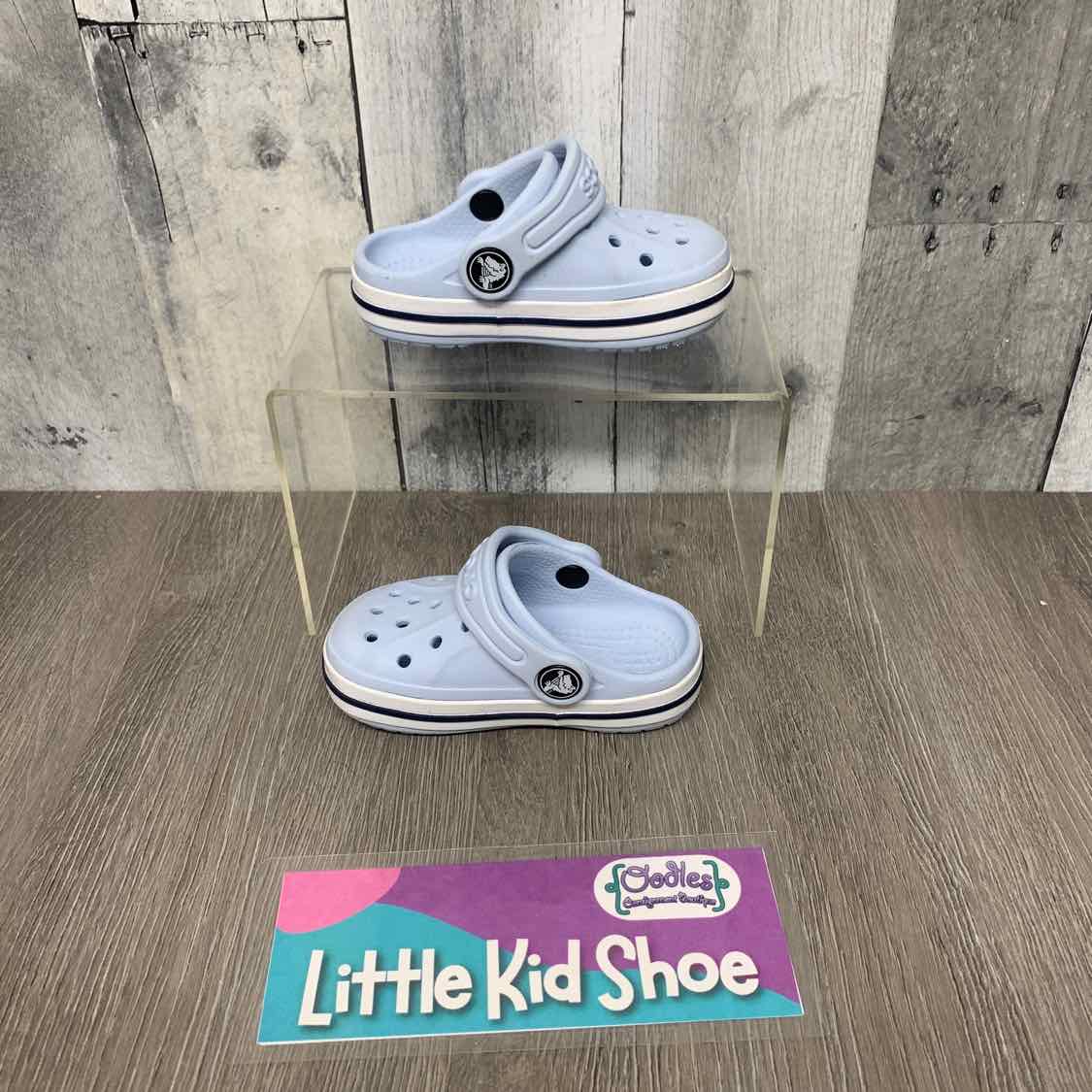Size 5 Blue Crocs Water Shoes