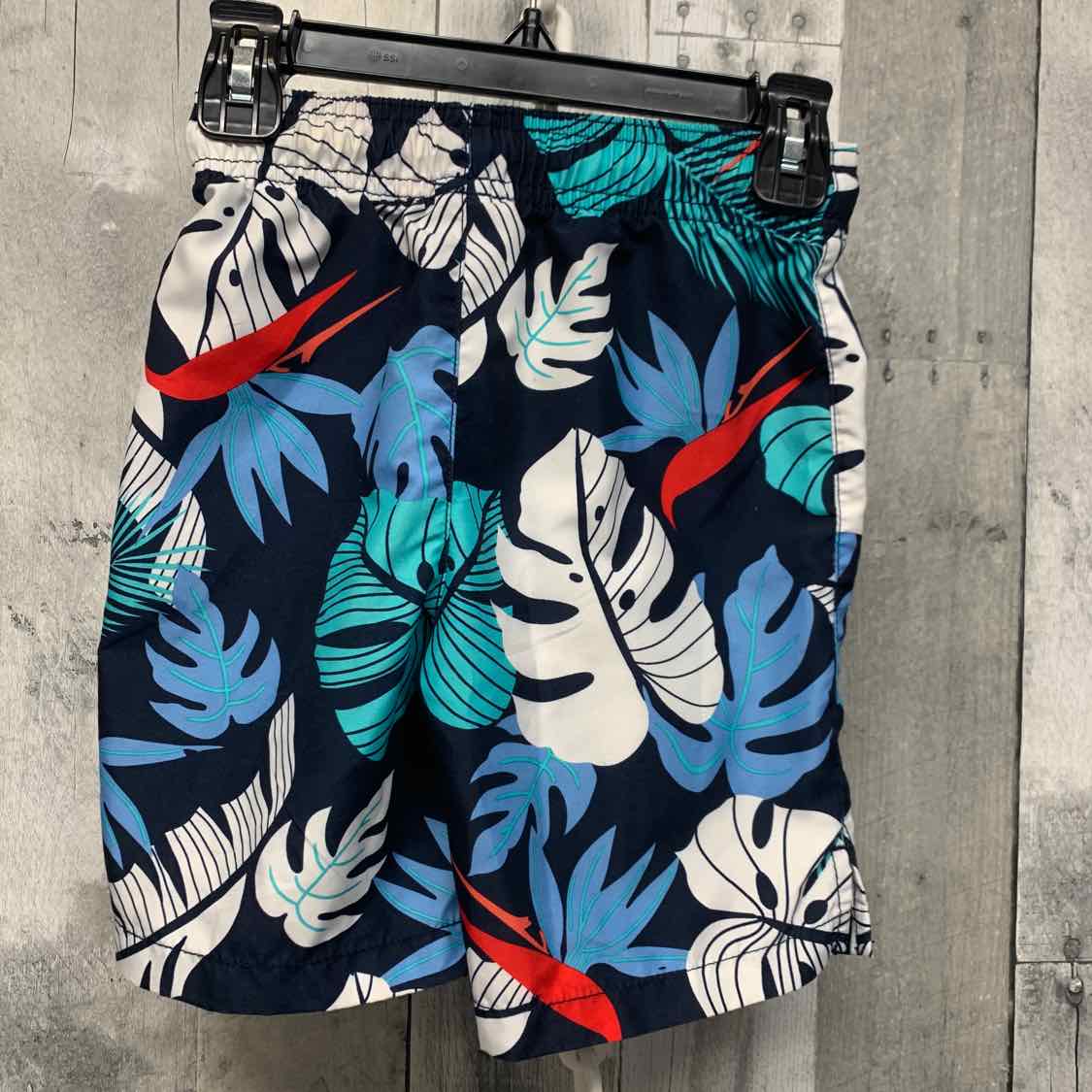 Size 4T Navy Graphic Children's Place Swim Trunks