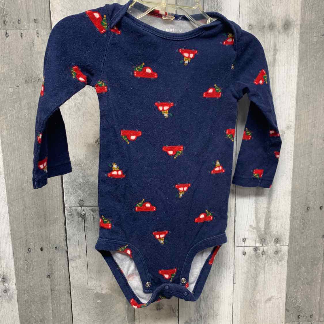Size 18 Months Navy Print Carter's Bodysuit