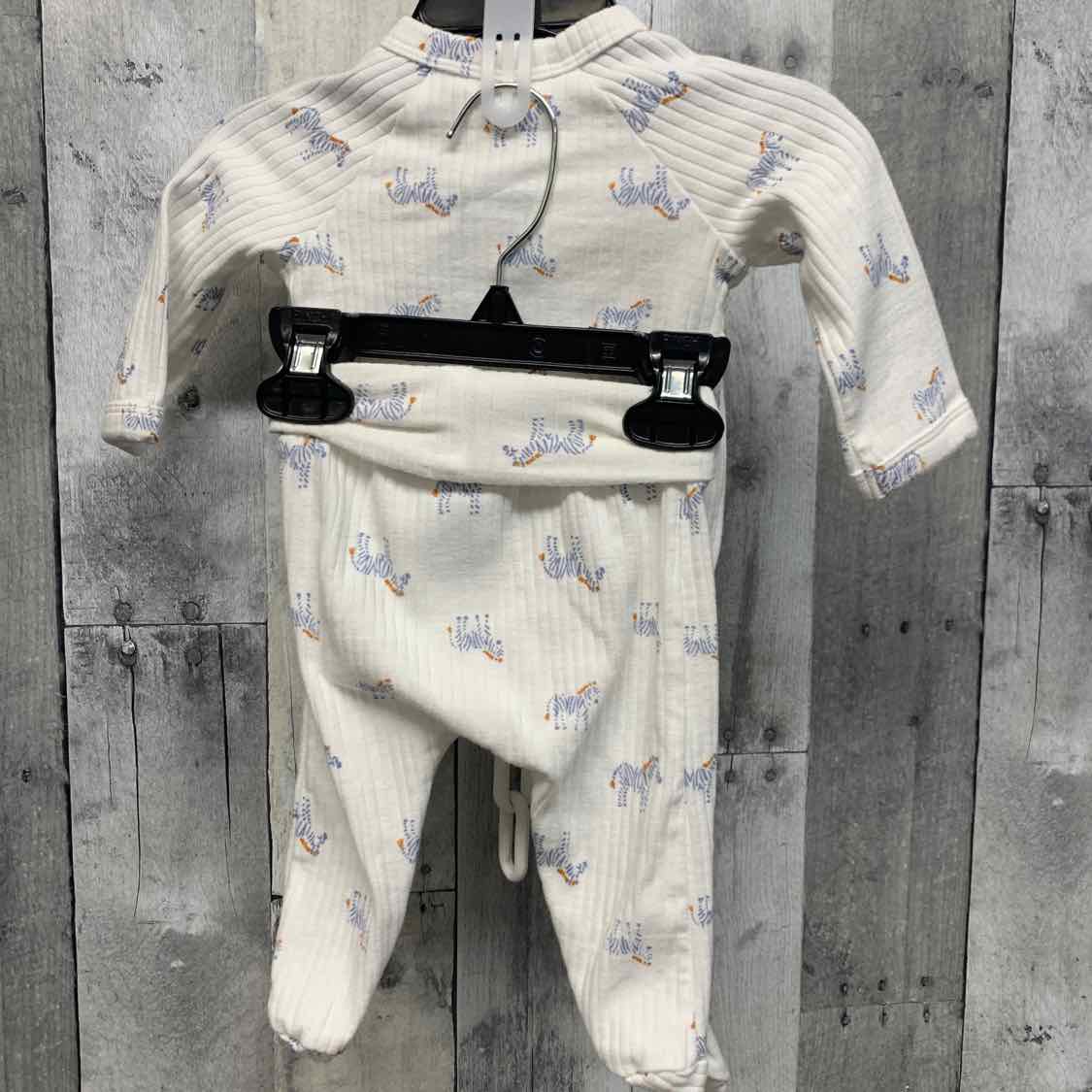 Size 3 Months White Print Just One You Shirt/Pants