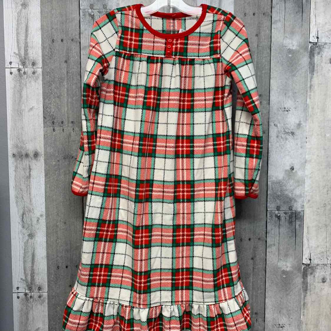 Size 6/7 Red/Green Carter's Nightgown