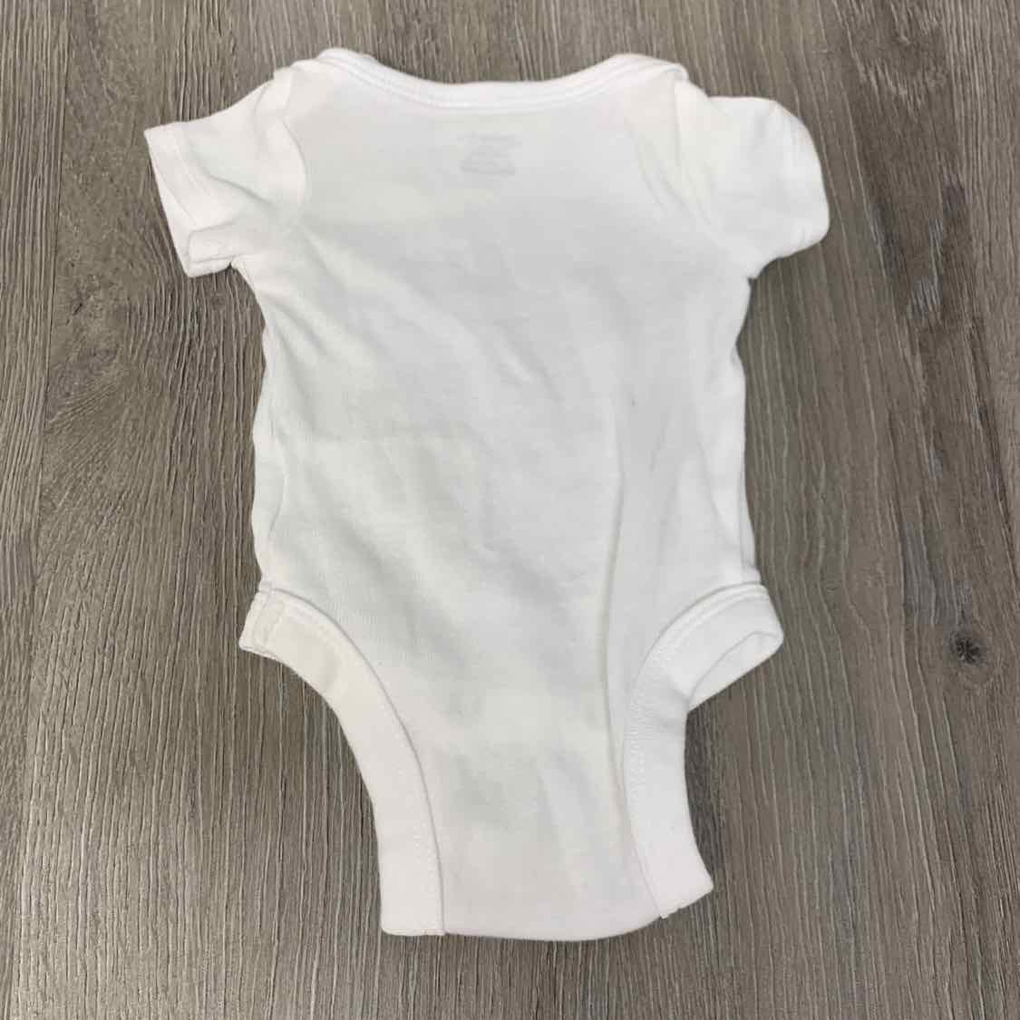 Size Preemie White Gerber Bodysuit