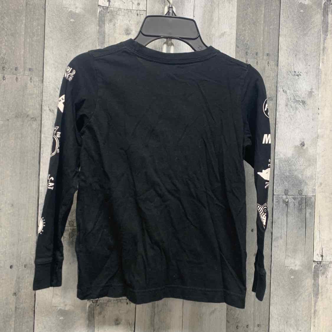 Size 7 Black Sport Brand Long Sleeve Shirt