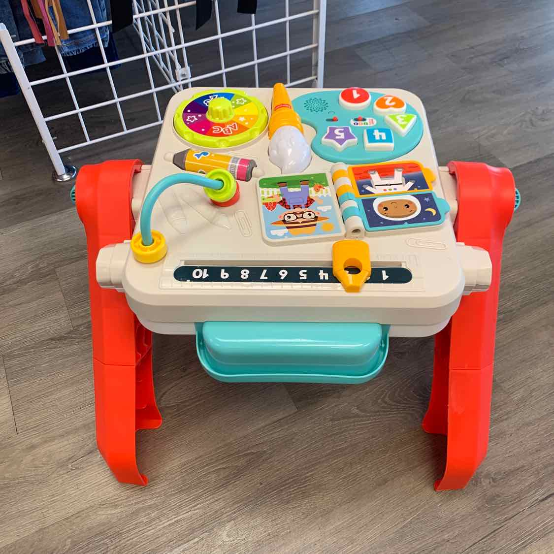 Fisher Price Red/White Activity Table