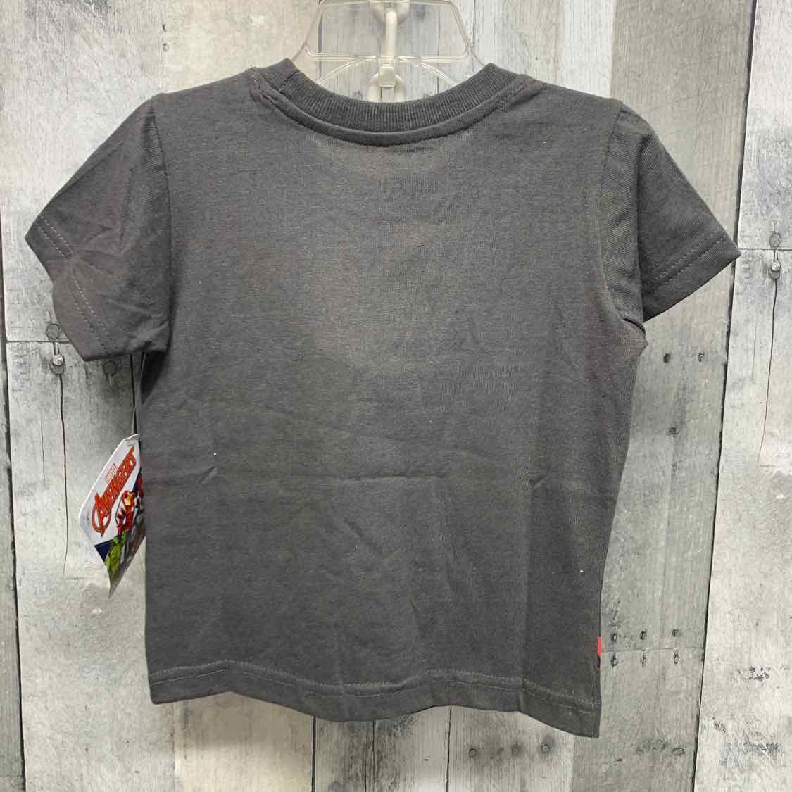 Size 3T Gray Graphic Marvel T Shirt