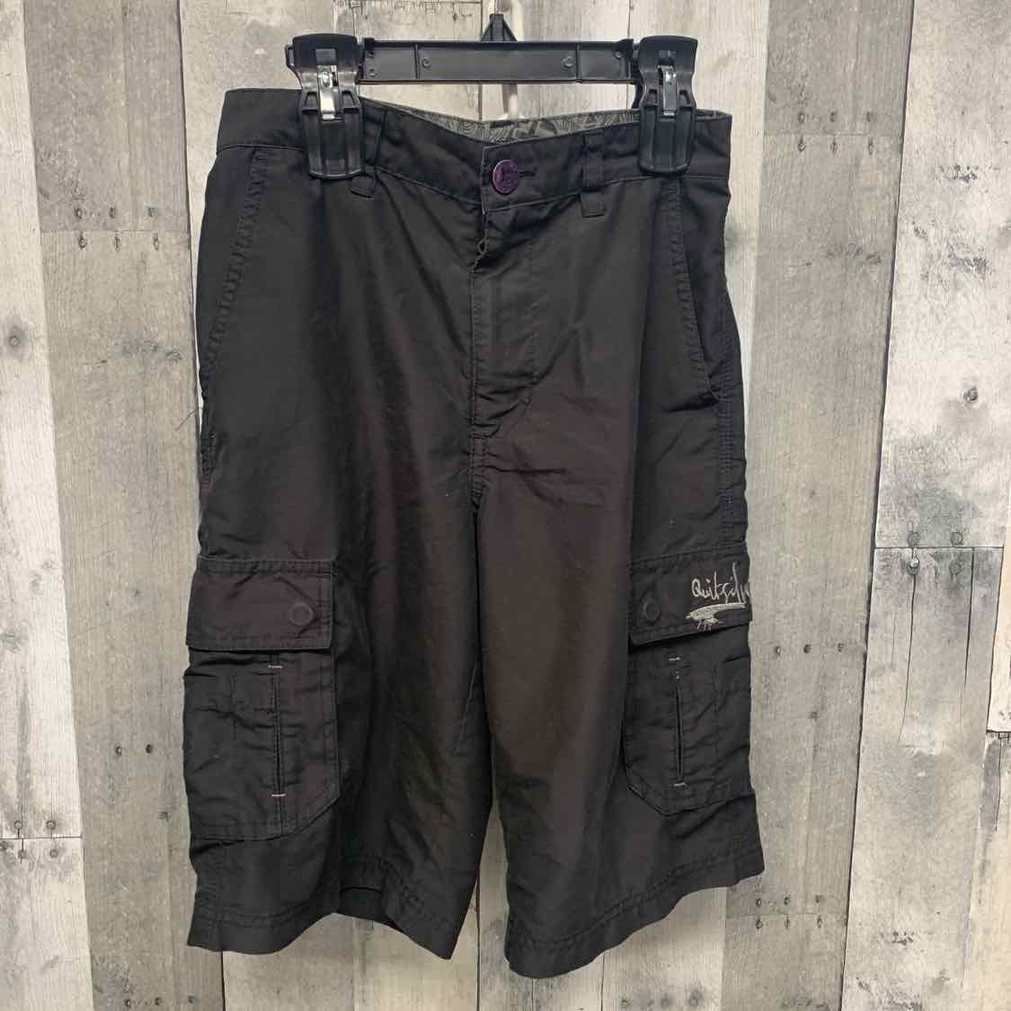 Size 14 Black Quiksilver Shorts