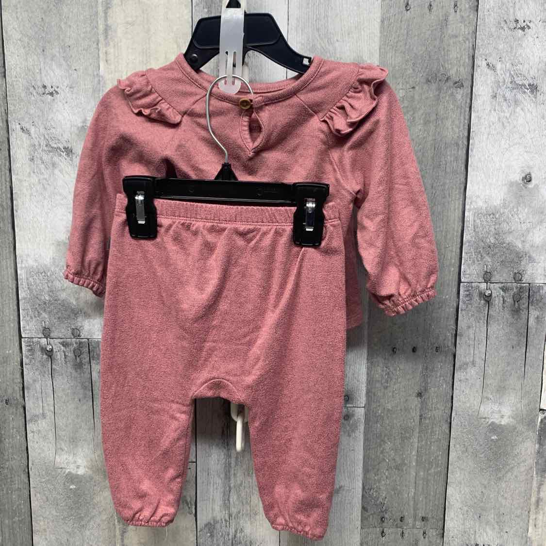 Size 6-9 Months Pink Modern Moments by Gerber Shirt/Pants