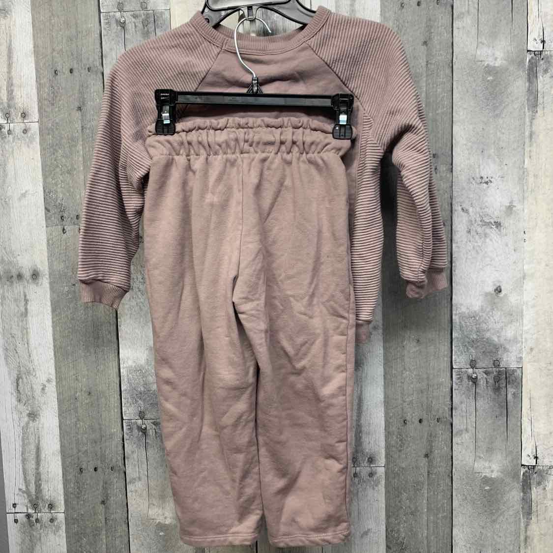 Size 4T Purple B Brand Sweats - 2pc