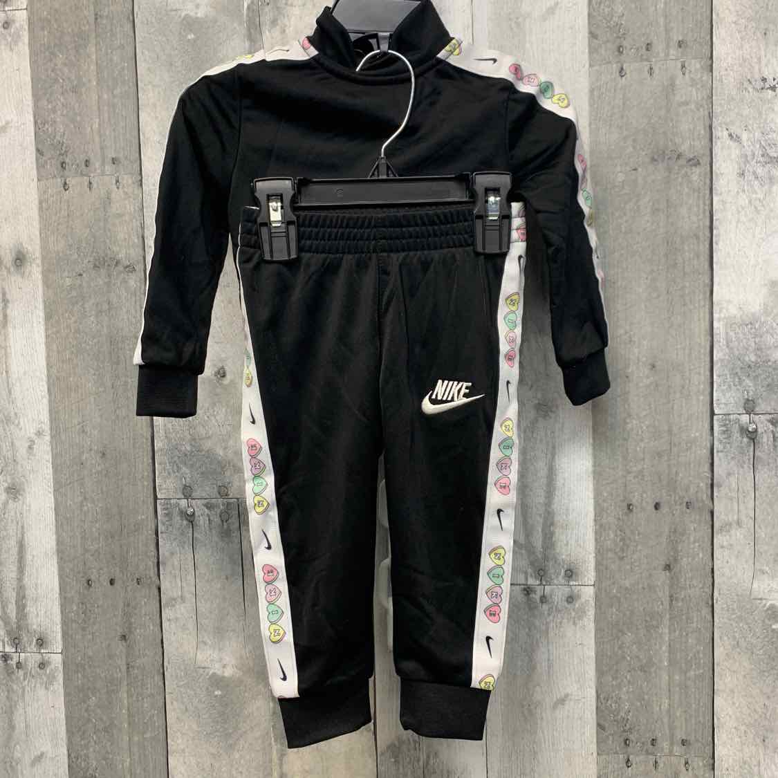 Size 12 Months Black/White Sport Brand Jacket/Pants