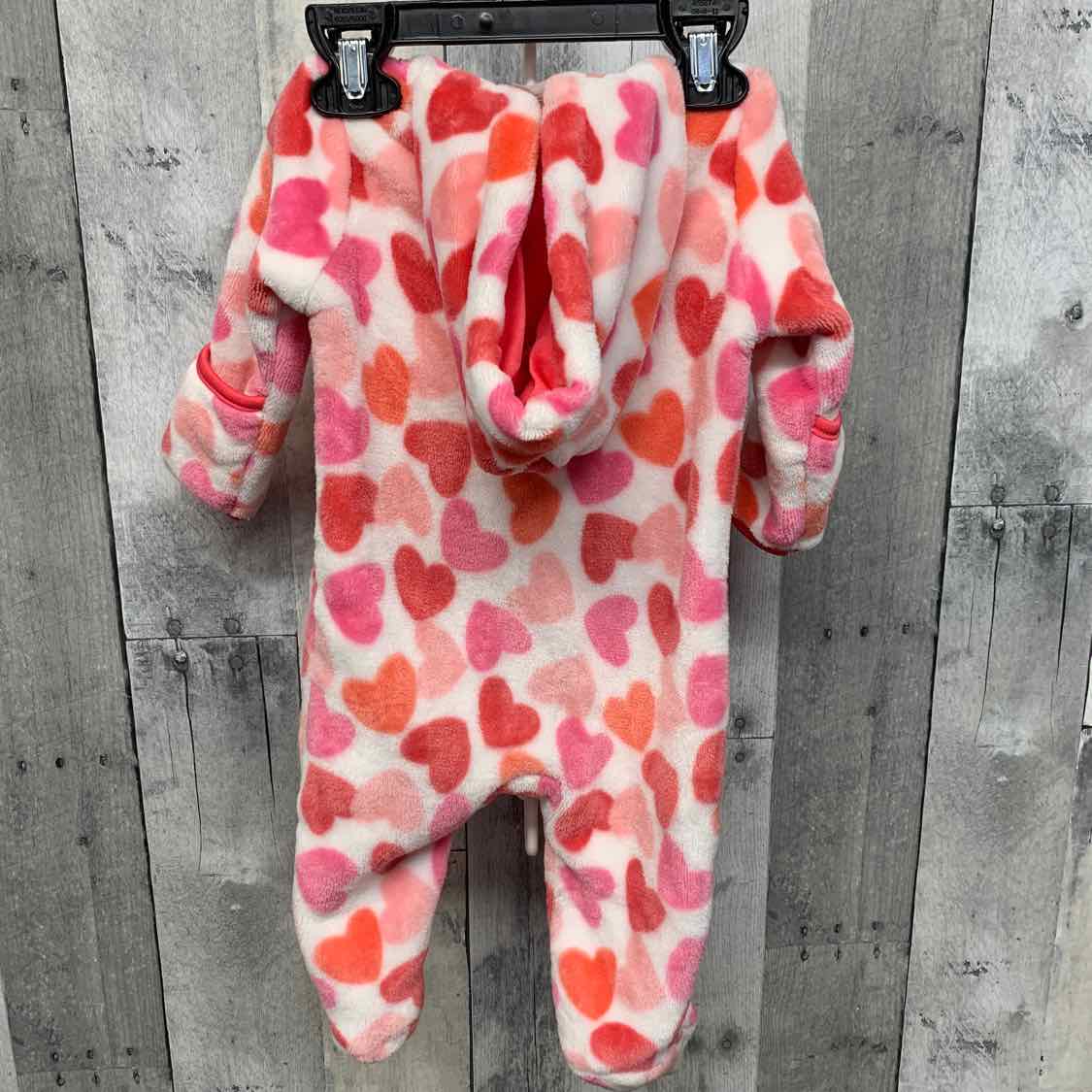 Size 0-3 Months White/Pink Cutie Pie Light Jacket