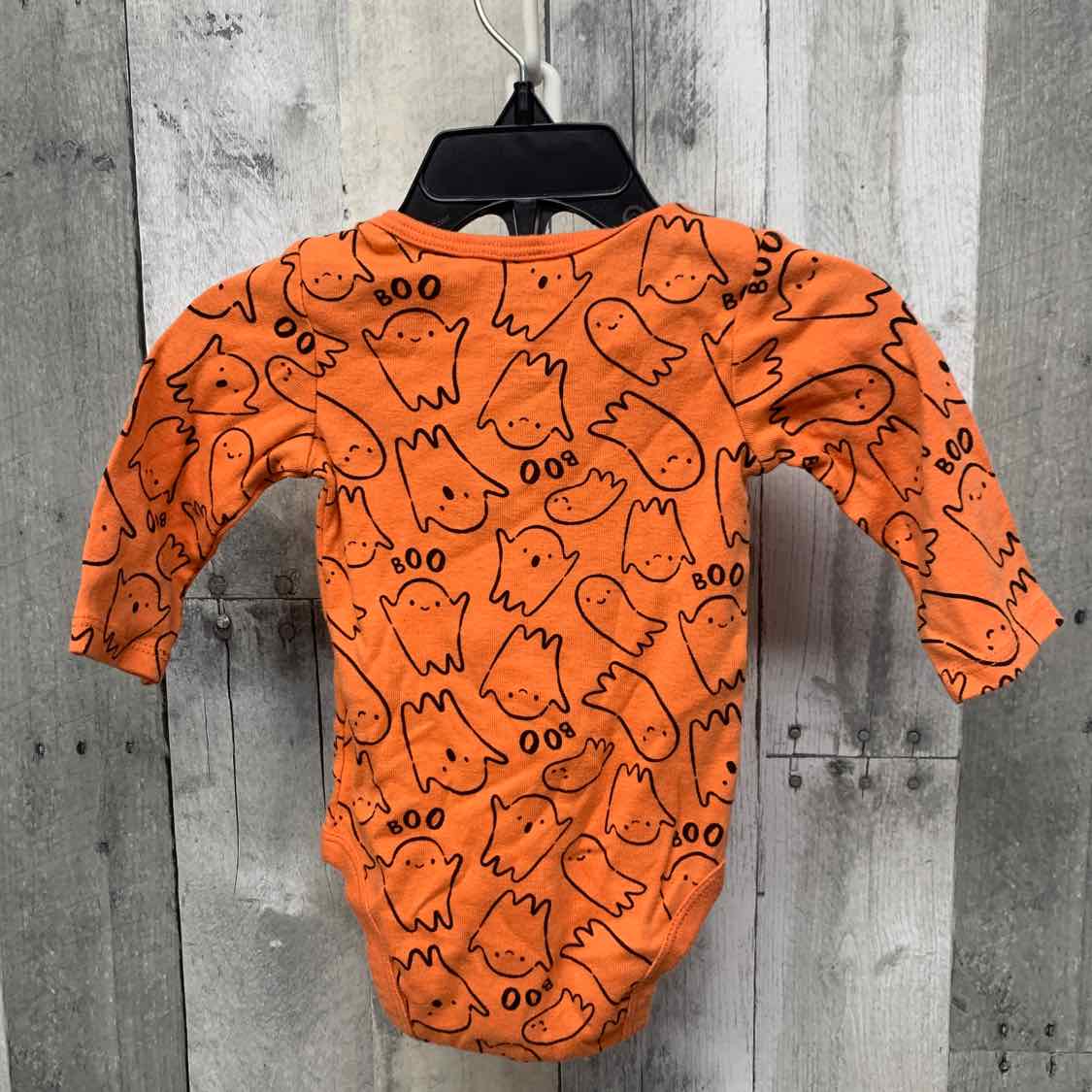 Size 0-3 Months Orange Graphic Child of Mine Bodysuit