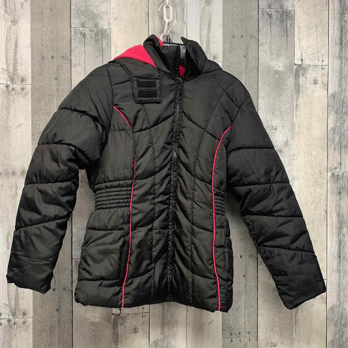 Size 10/12 Black/Pink B Brand Snow Jacket