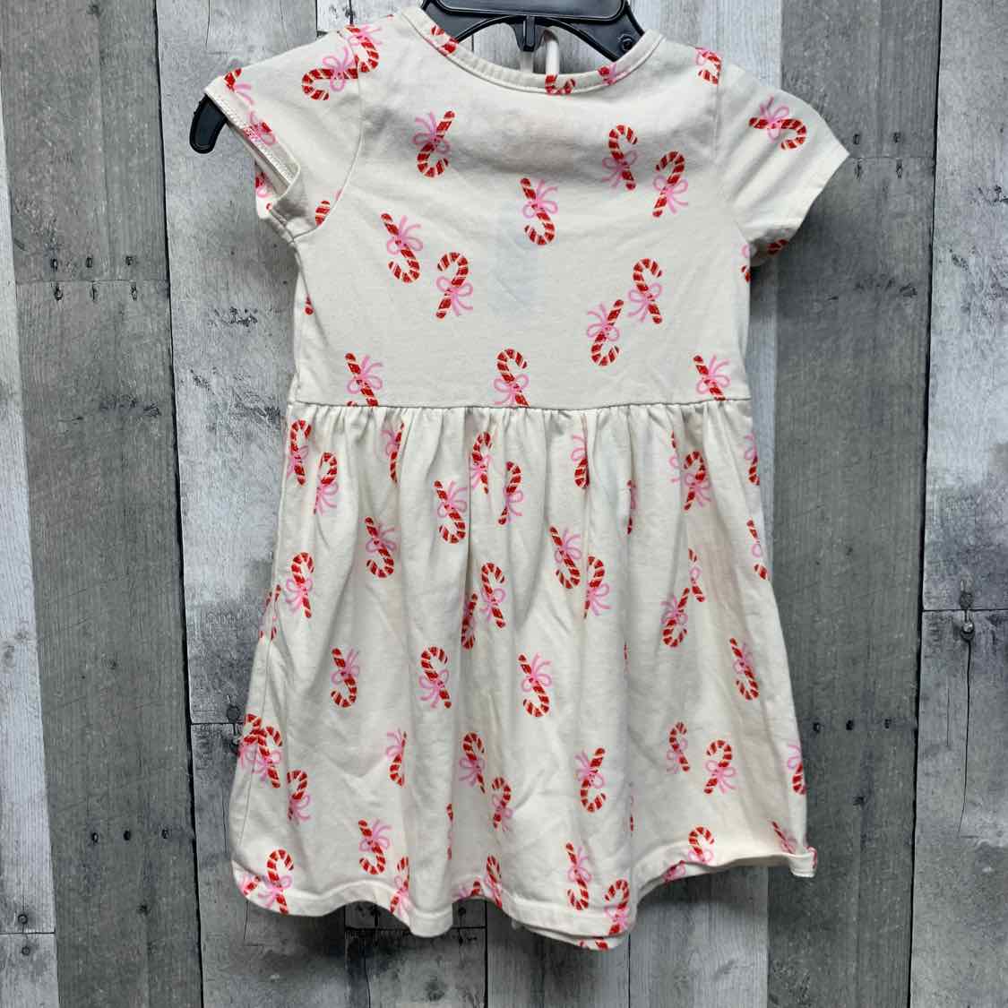 Size 4T White Print Cat & Jack Dress