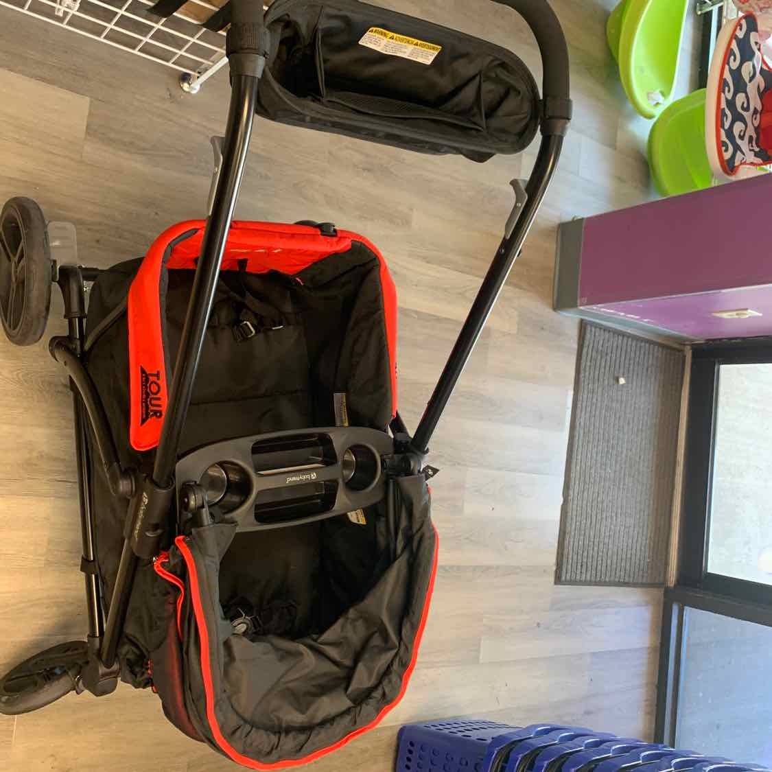 Baby Trend Black/Red Stroller - Single