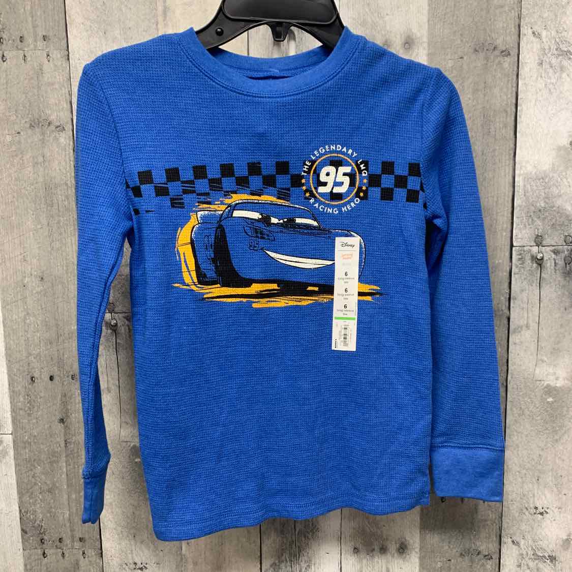 Size 6 Blue Graphic Jumping Beans Long Sleeve Shirt