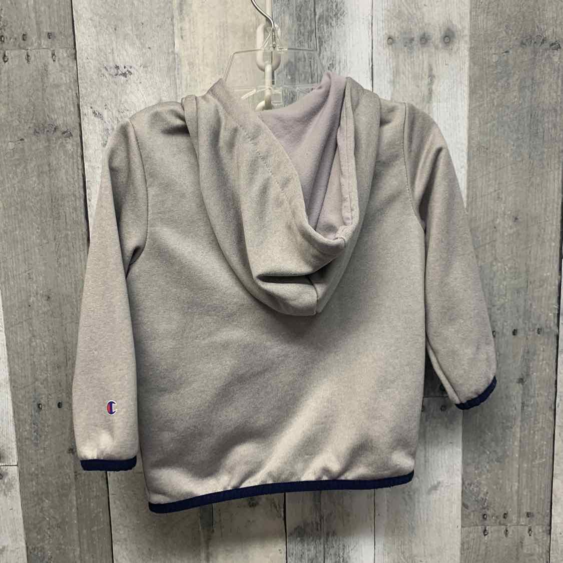 Size 2T Gray/Navy Champion Light Jacket