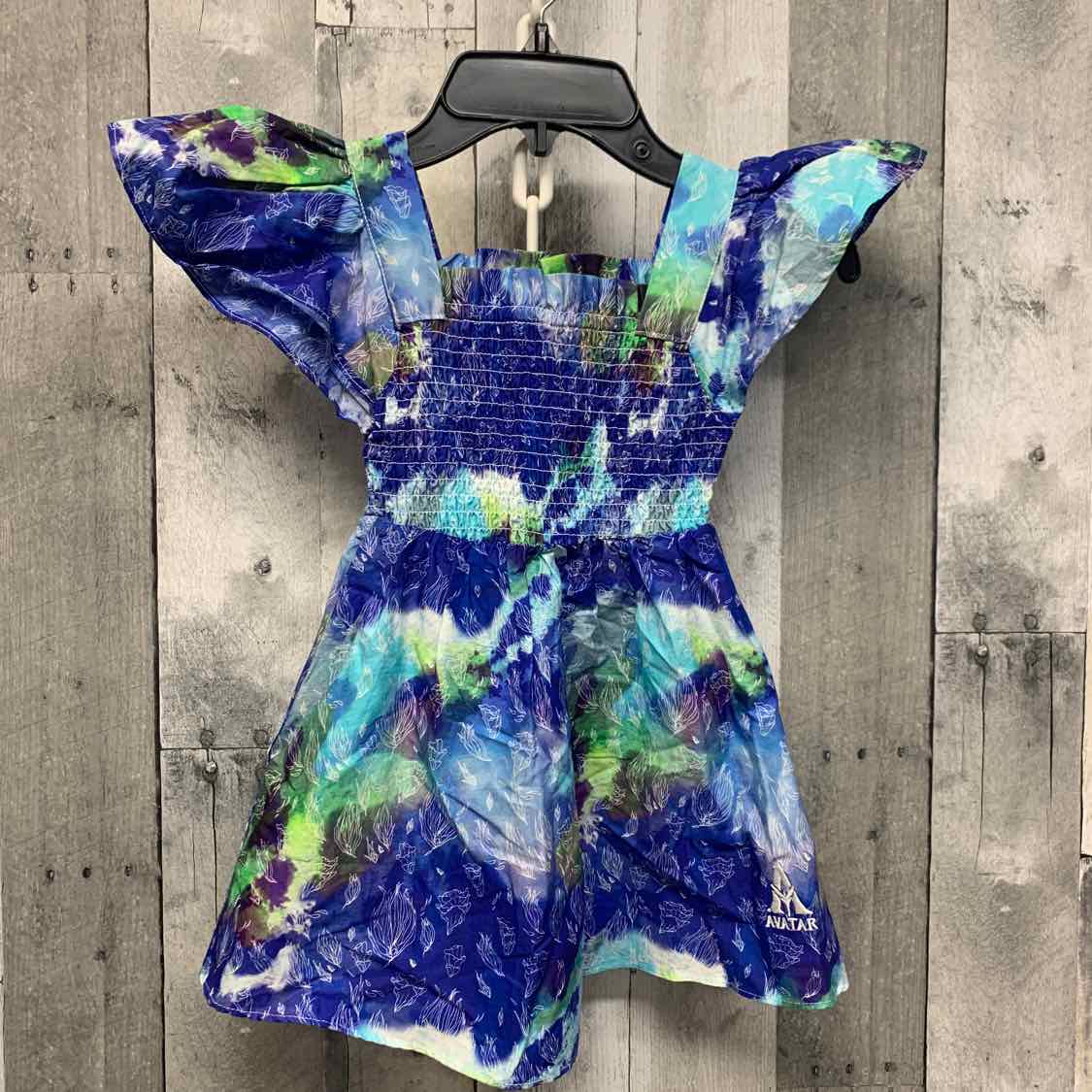 Size 2 Blue Print Disney Store Dress