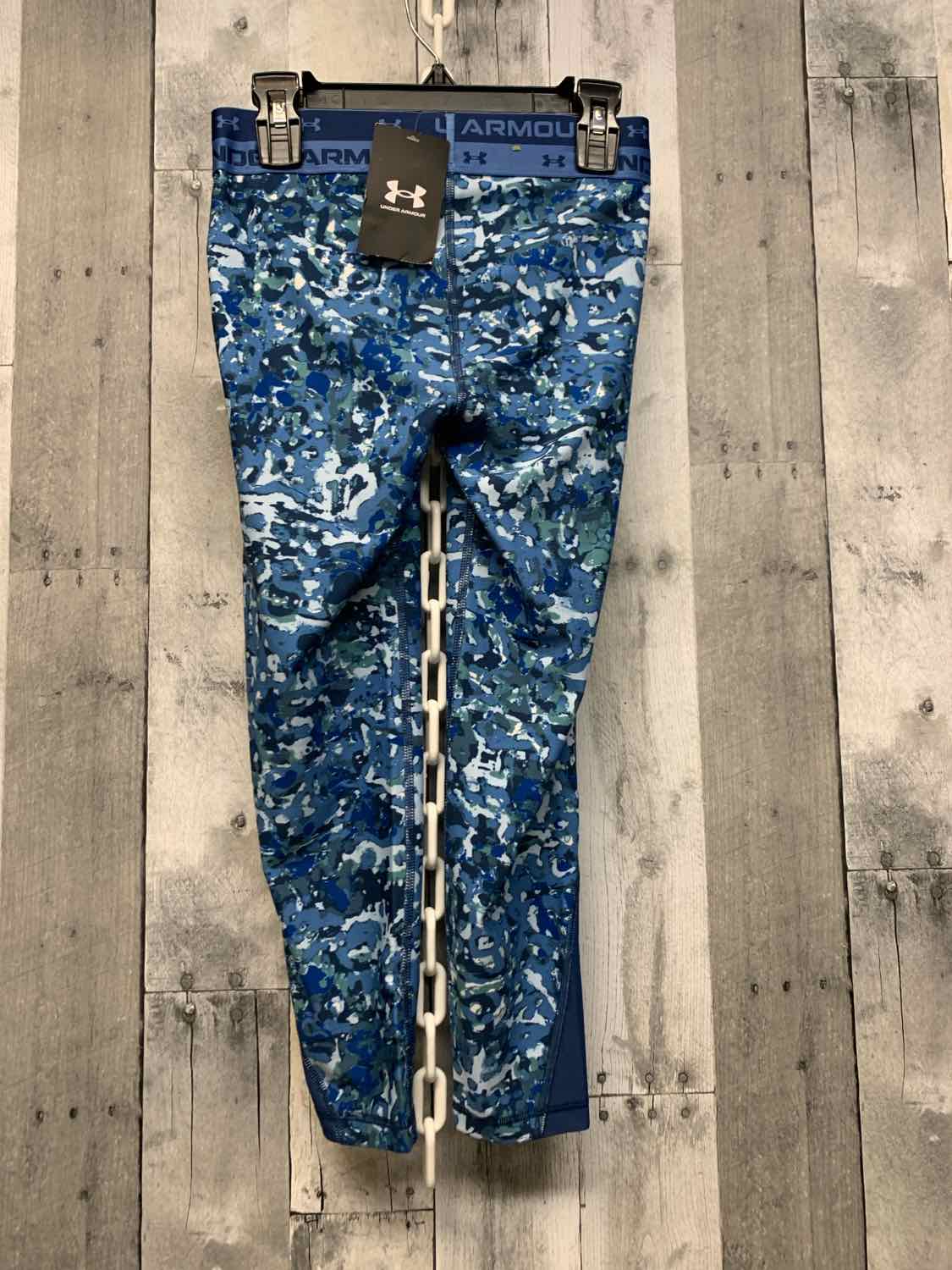 Size Medium Blue Print Sport Brand Athletic Pants