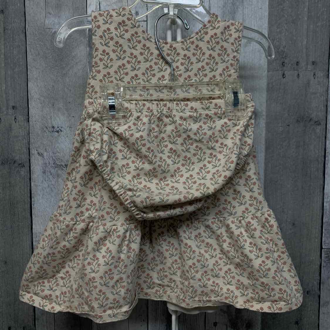Size 18 Months Tan Animal Print Carter's 2pc Dress