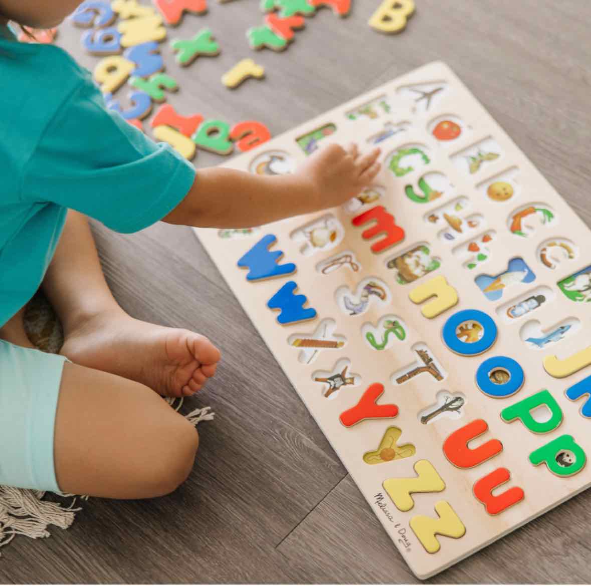 Melissa & Doug Upper & Lower Case Alphabet  Puzzle