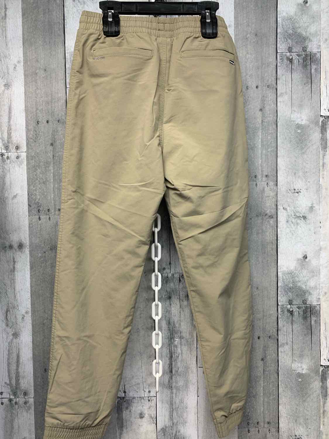 Size Large Tan/Black Hurley Athletic Pants