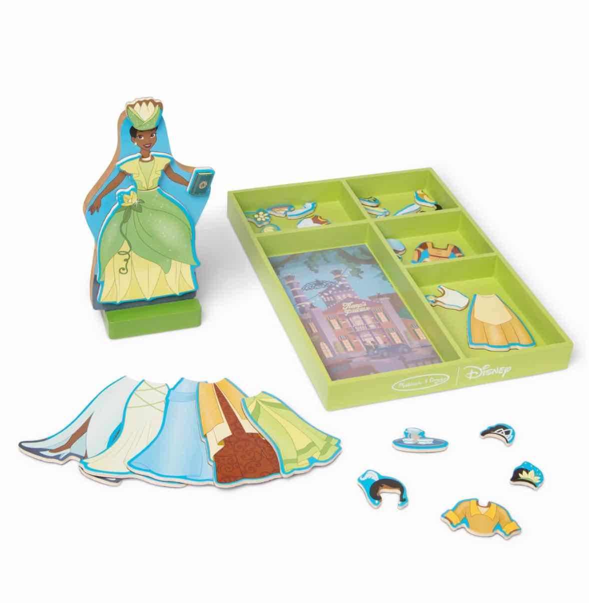 Melissa & Doug Tiana Wooden Magnetic Dress-Up