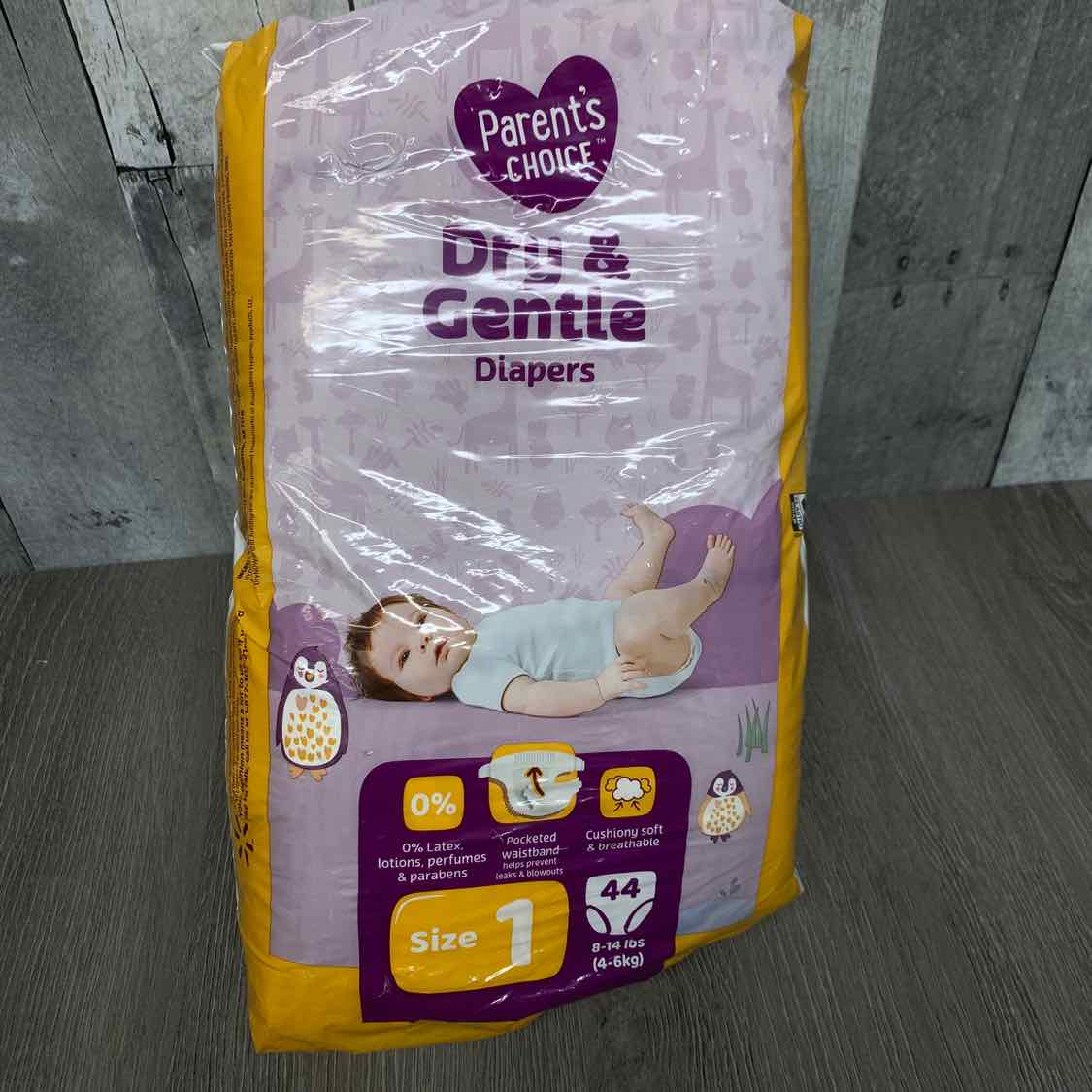 Diaper Size 1 Parents Choice Disposable Diapers