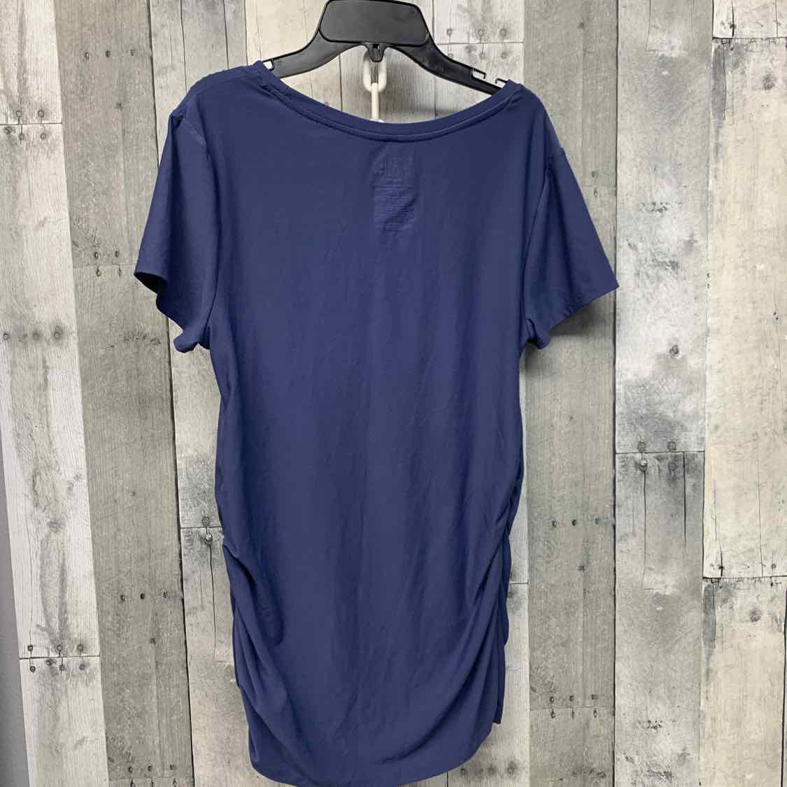Size M Blue Graphic Time and Tru T Shirt
