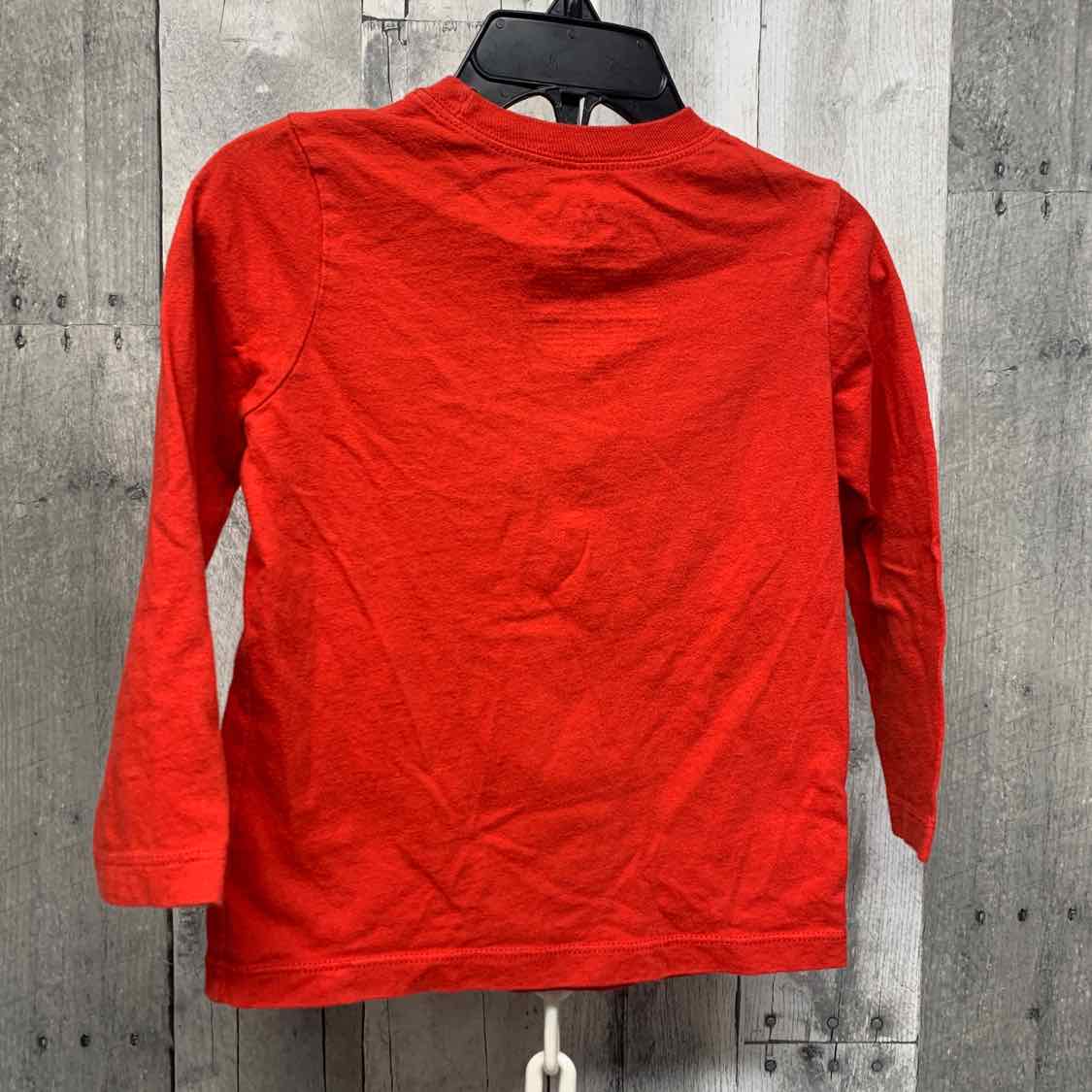 Size 2T Red Graphic Carter's Long Sleeve Shirt