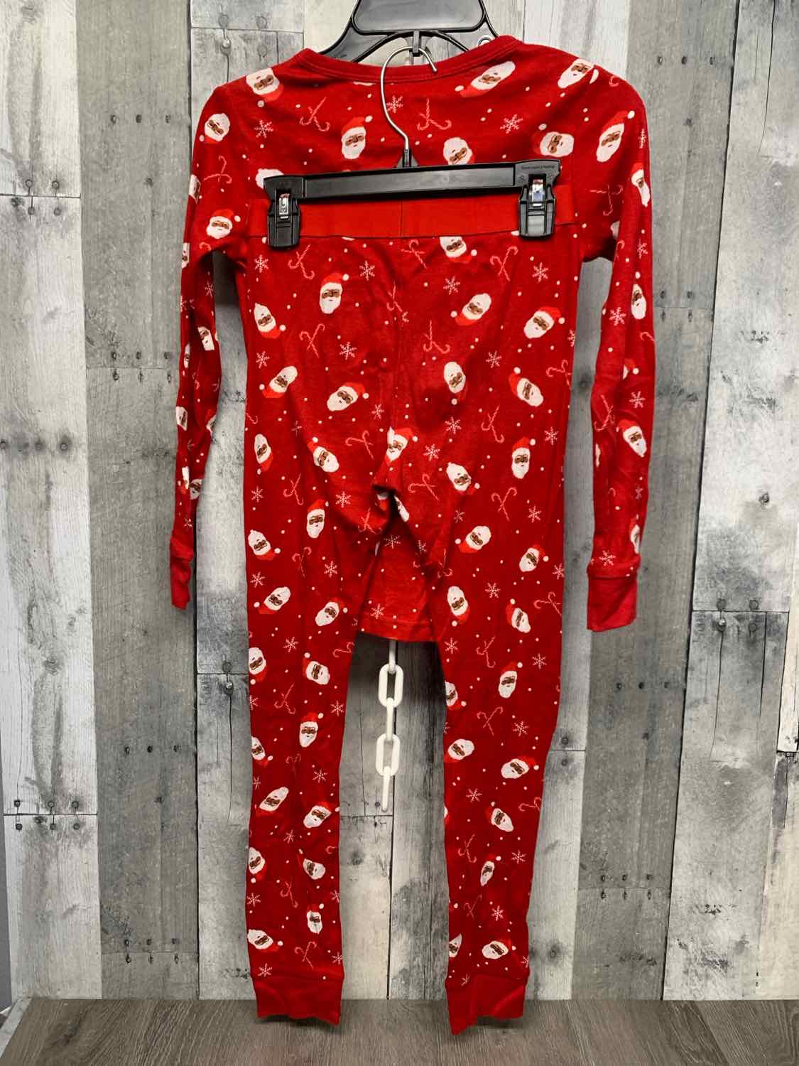 Size 8 Red Print Holiday Brands 2pc PJs
