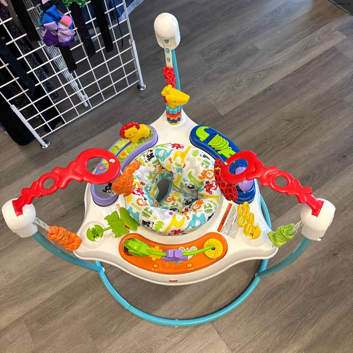 Fisher Price White/Blue Jumperoo