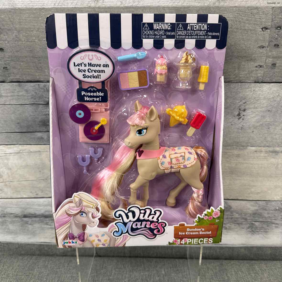 Jakks Pacific Tan/Purple Misc Playset